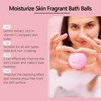 Relaxing Aromatherapy Bath Bomb Set for Skin Moisturizing
