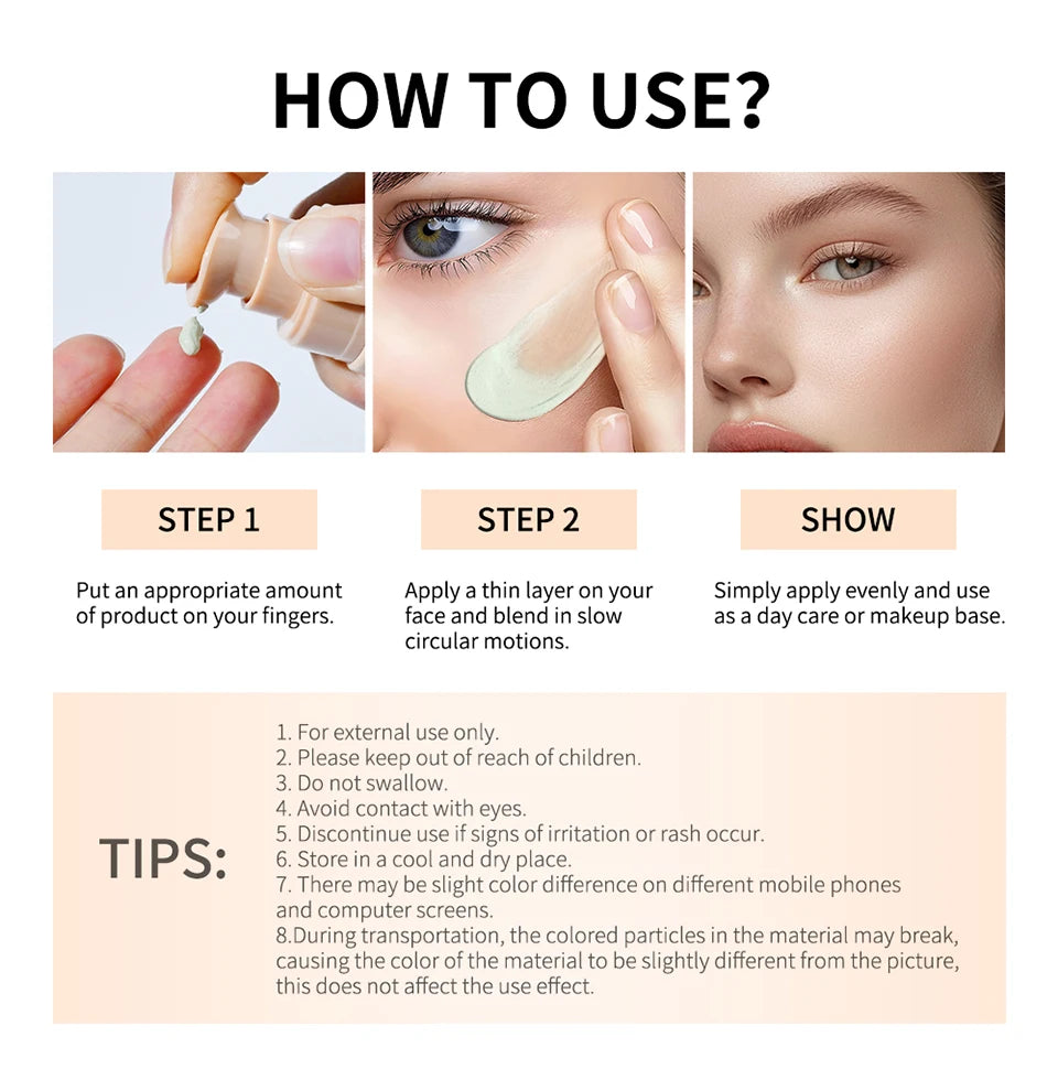 Color-Changing Liquid Foundation for Flawless Skin - 15