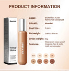 Full Coverage Waterproof Liquid Concealer for Dark Circles