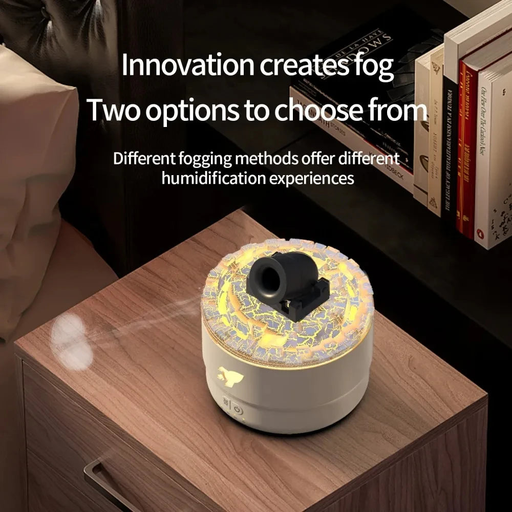 Ultrasonic Essential Oil Diffuser and Humidifier with LED Night Light - 3