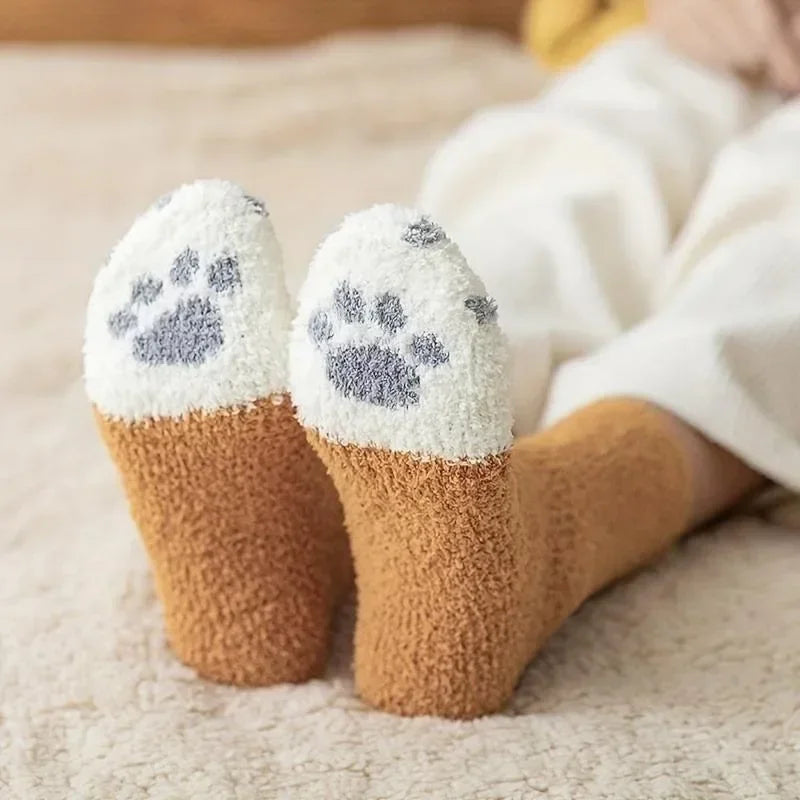 Women's Soft Thermal Fuzzy Winter Socks