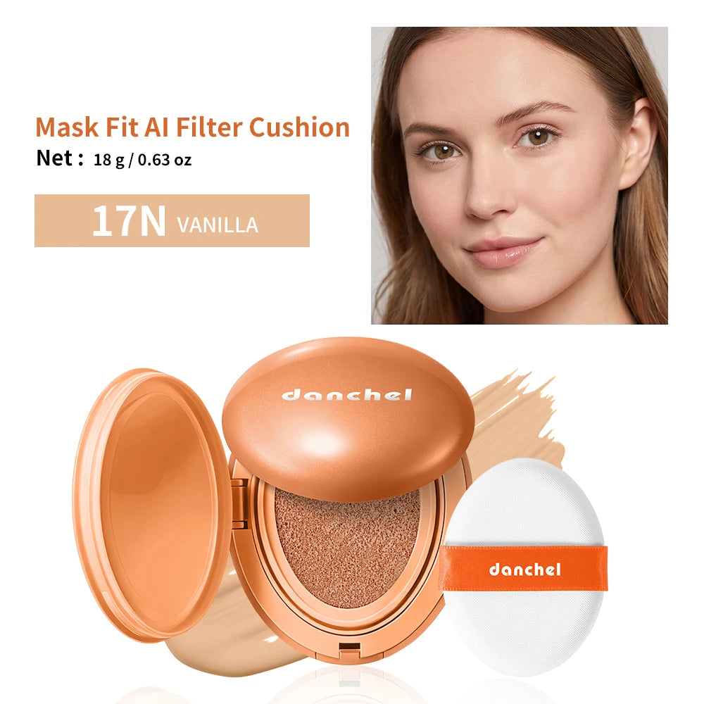 Waterproof Sunscreen Cushion Foundation with Long-Lasting Coverage