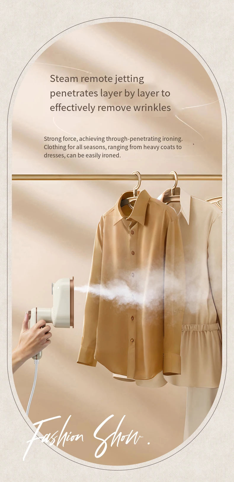 Portable Mini Rotating Electric Steam Iron for Travel - 12