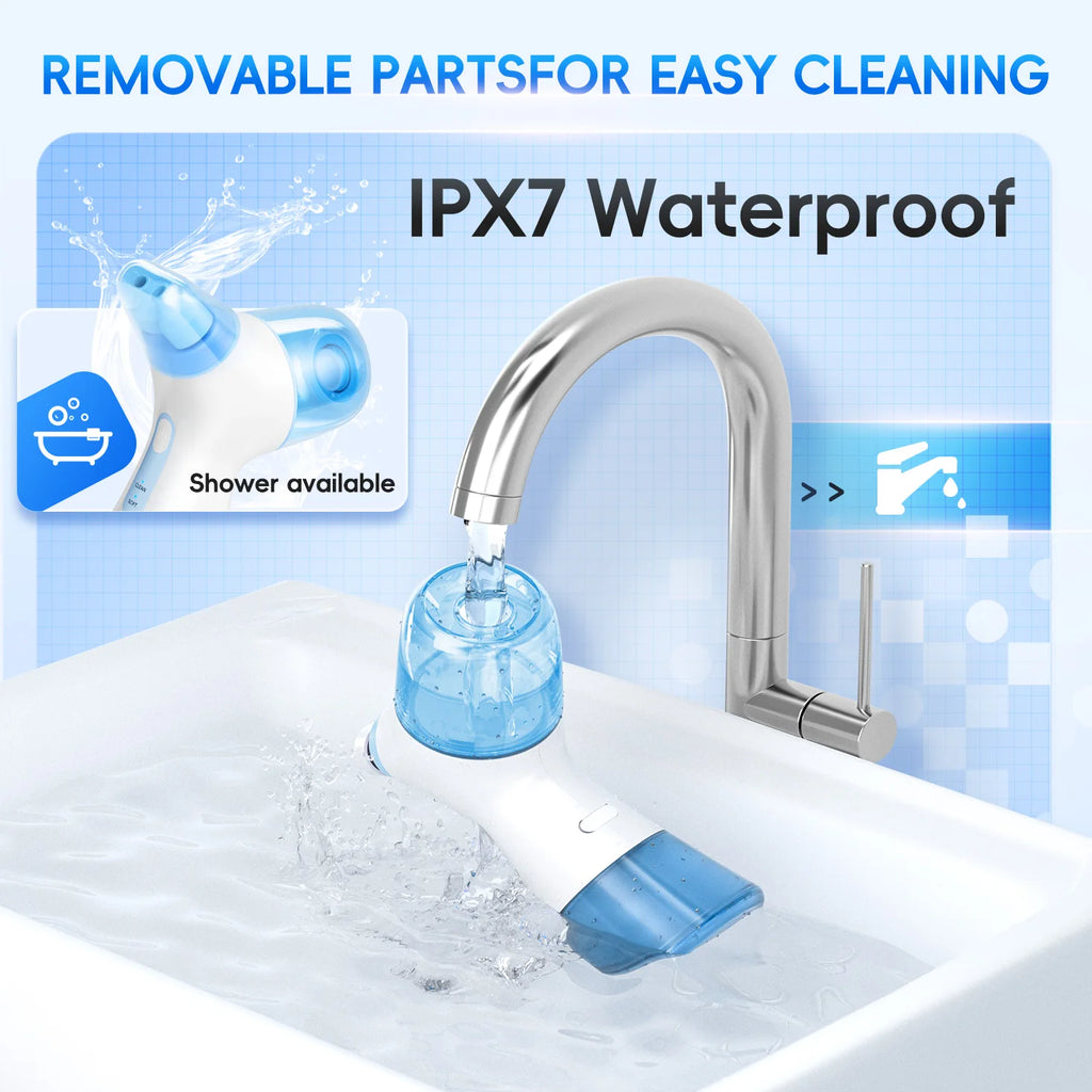 Electric Nasal Irrigation and Water Flosser Combo System