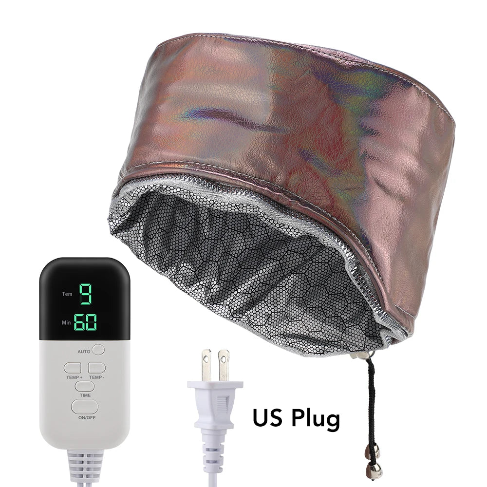 Electric Deep Conditioning Hair Spa Steamer Cap - 14