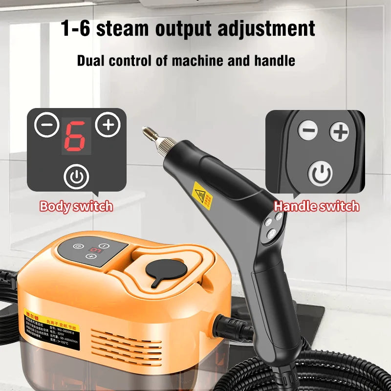 High-Pressure Handheld Steam Cleaner for Deep Home Cleaning - 2