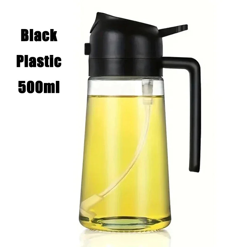 2-in-1 Kitchen Oil Spray and Pour Dispenser