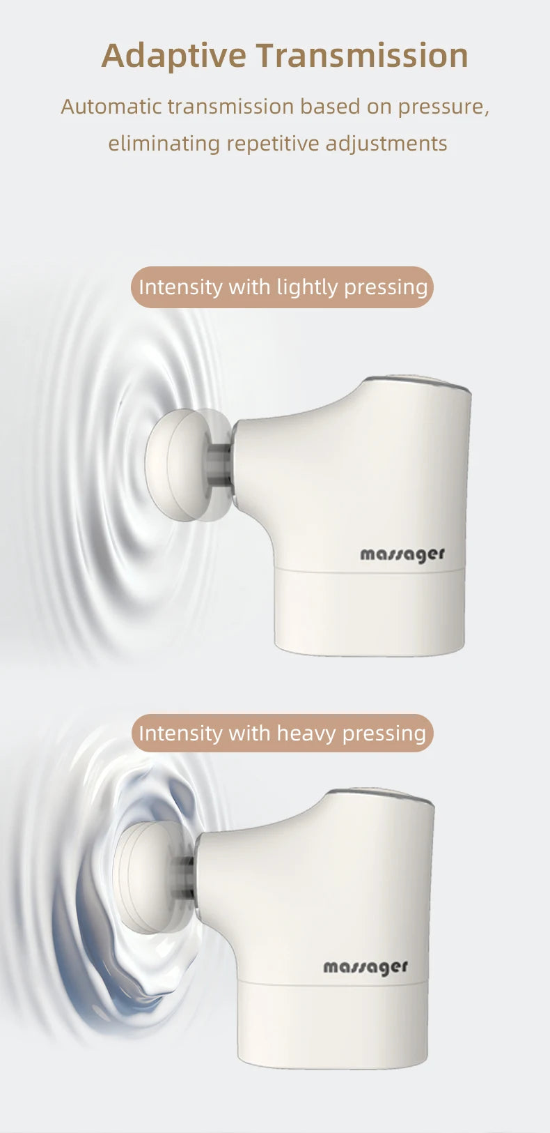 Portable Mini Deep Tissue Percussion Massage Gun - 9