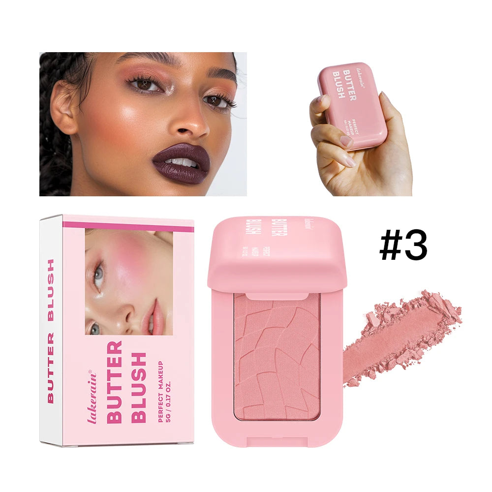 Long-Lasting Cream Butter Blush for Natural Radiant Glow - 20