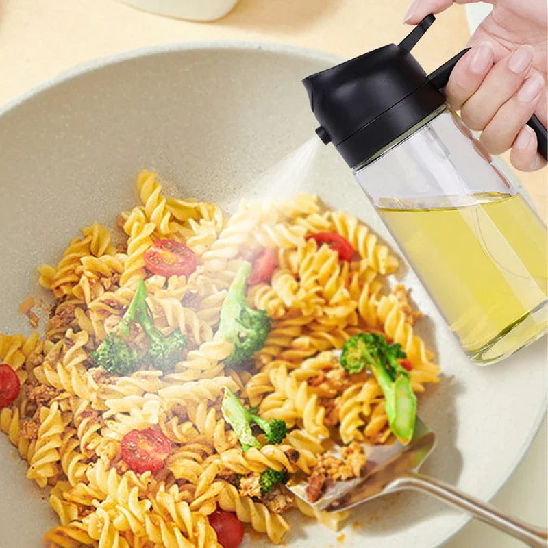 2-in-1 Kitchen Oil Spray and Pour Dispenser