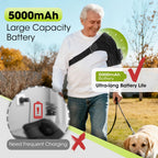 Wireless Heated Shoulder Massager with Vibration and App Control