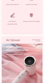 Professional 2000W Ionic Hair Dryer for Fast Styling
