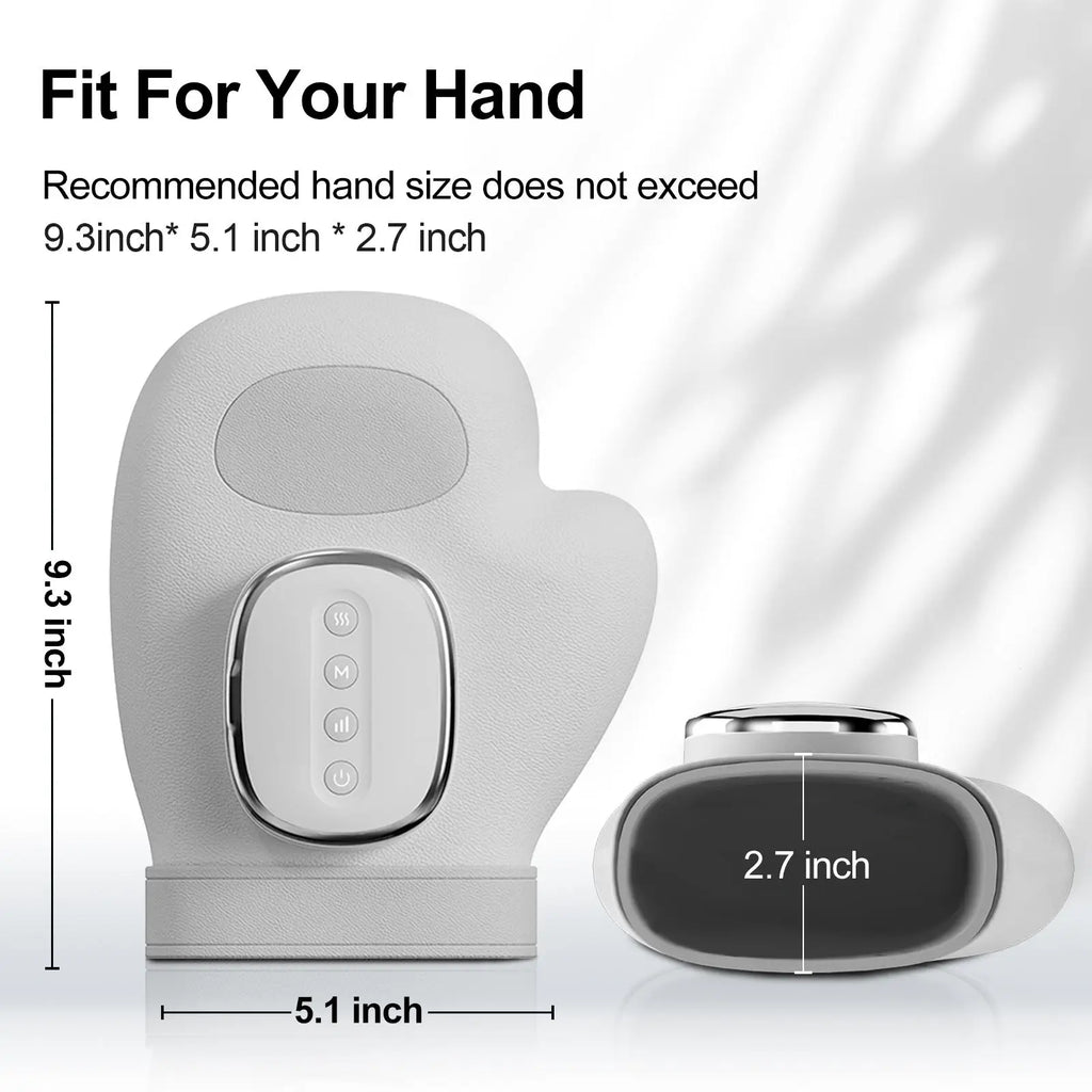 Electric Hand and Wrist Compression Massager with Heat