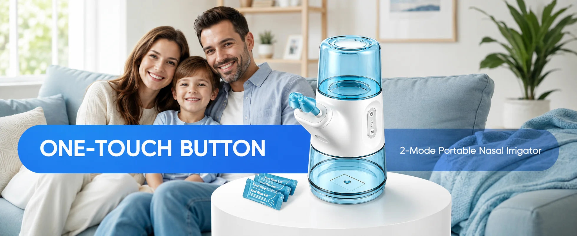 Portable Electric Nasal Irrigator for Sinus Relief - 19