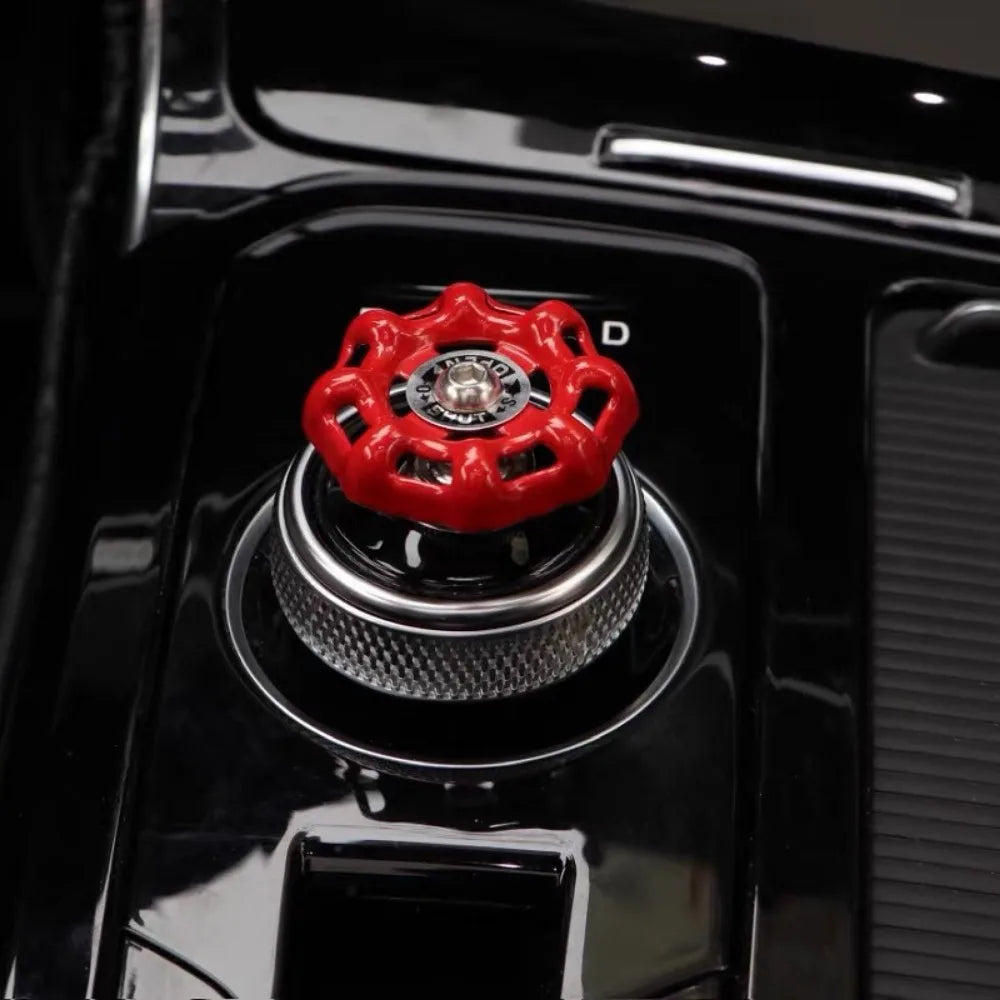 Metal Valve Style Car Interior Decoration Knob