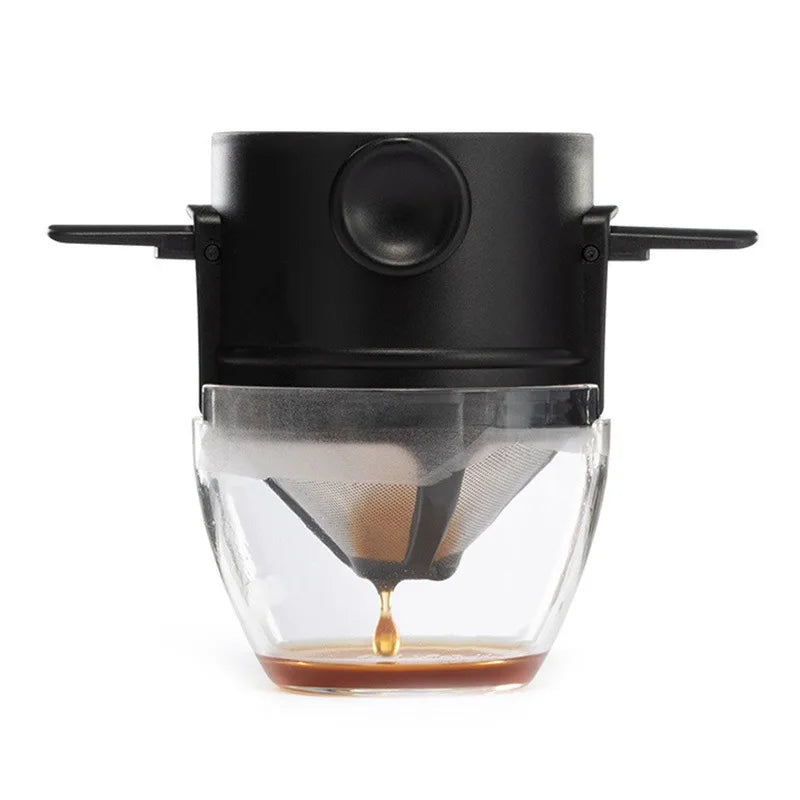 Portable Stainless Steel Reusable Coffee Drip Filter