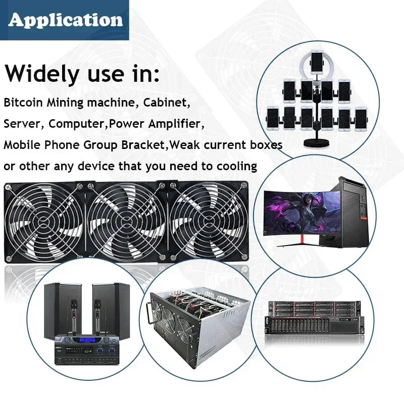 Multifunctional High-Speed Cooling Fan with Adjustable Speed Control - 11