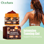 Intensive Tanning Gel for Darker Skin and Long-Lasting Glow