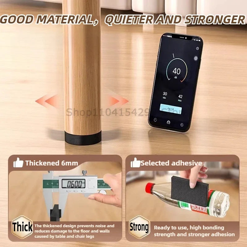 Anti-Slip Furniture Leg Pads for Floor Protection
