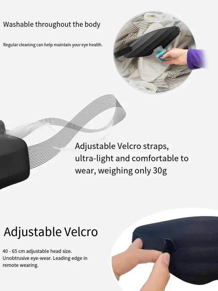 3D Ergonomic Sleep Eye Mask for Total Light Blocking - 22
