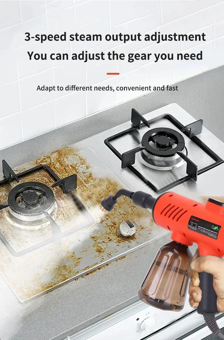 Handheld High-Pressure Steam Cleaner for Deep Cleaning