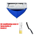 Waterproof Air Conditioner Cleaning Cover for Wall Units