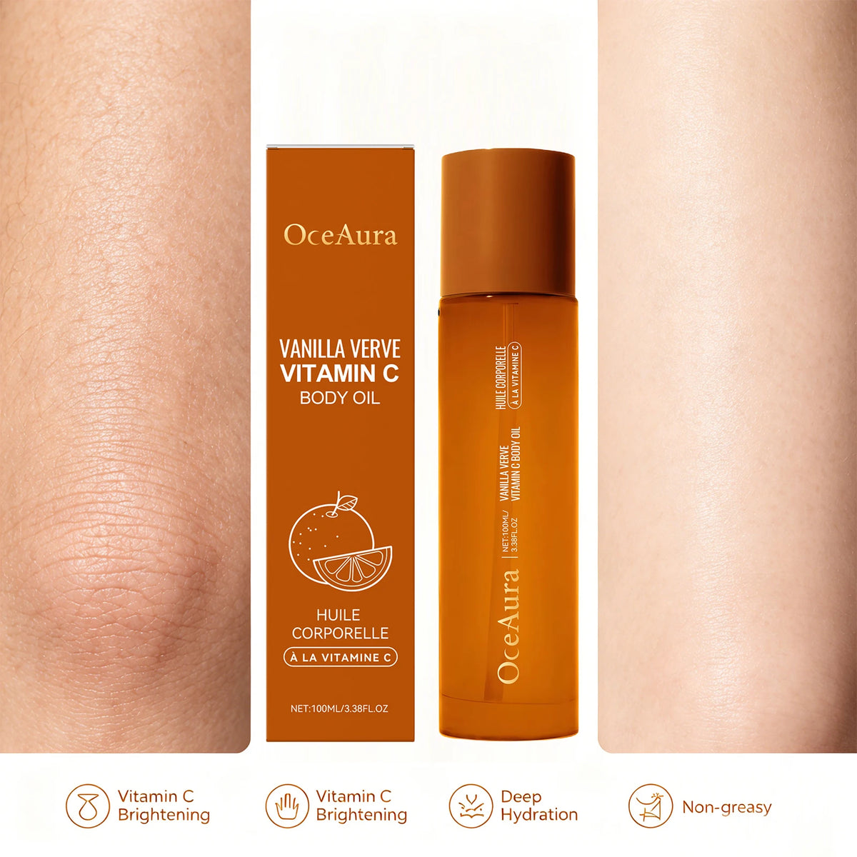 Vitamin C Hydrating Body Massage Oil