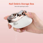 Electric Automatic Nail Clipper with LED Light