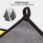 Ultra-Absorbent Microfiber Cleaning Towels for Home and Car
