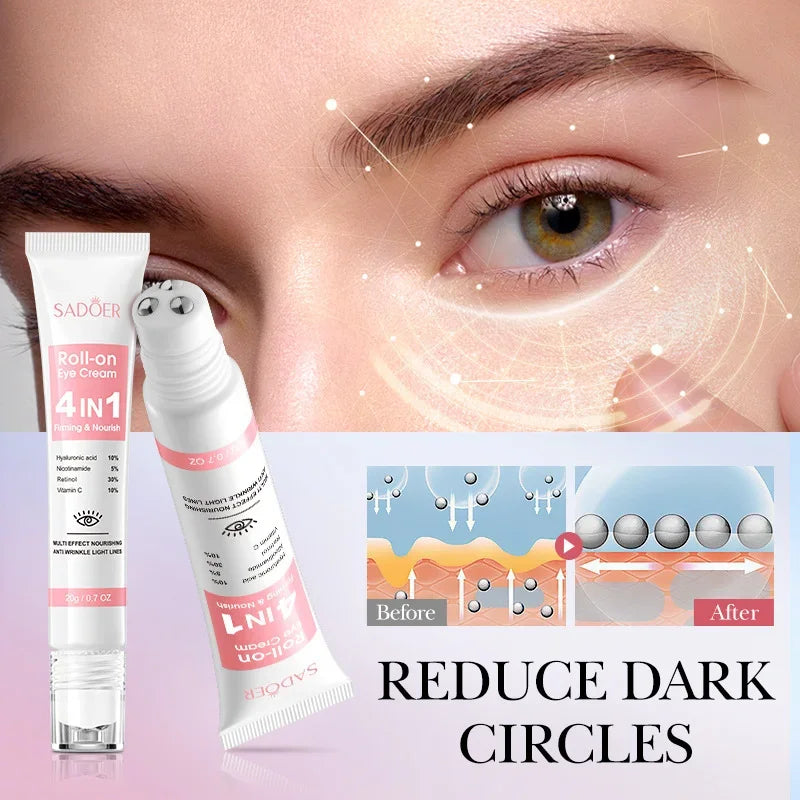 Anti-Aging Retinol Eye Cream for Dark Circles and Puffiness