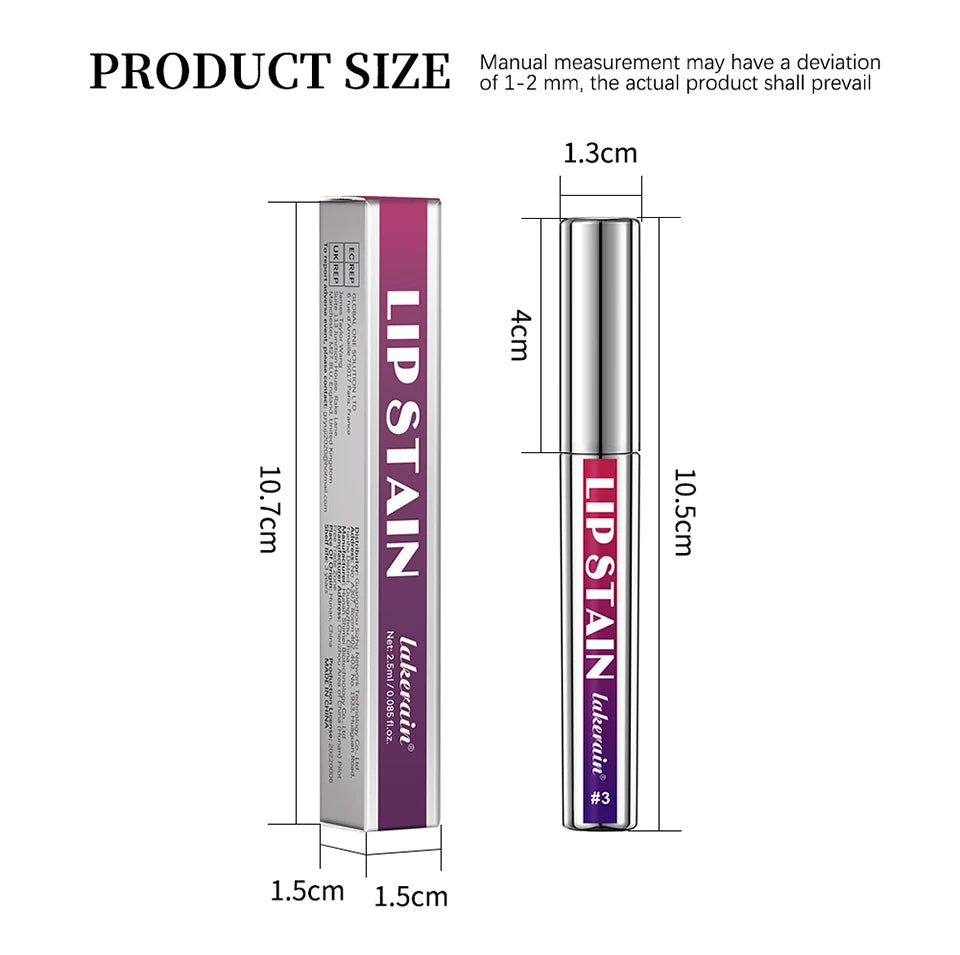 Waterproof Peel Off Lip Stain Set