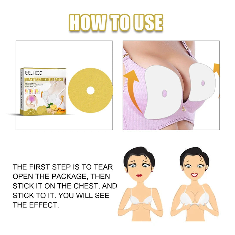 Ginger Breast Enhancement Lifting Patches