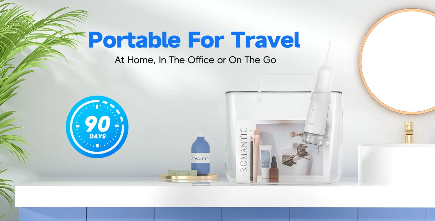 Portable Cordless Water Flosser for Teeth Cleaning - 16