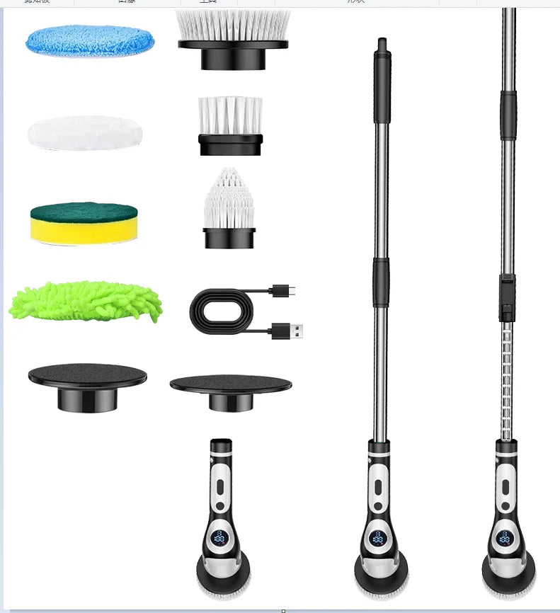 Multifunctional Electric Rotary Cleaning Brush - 15