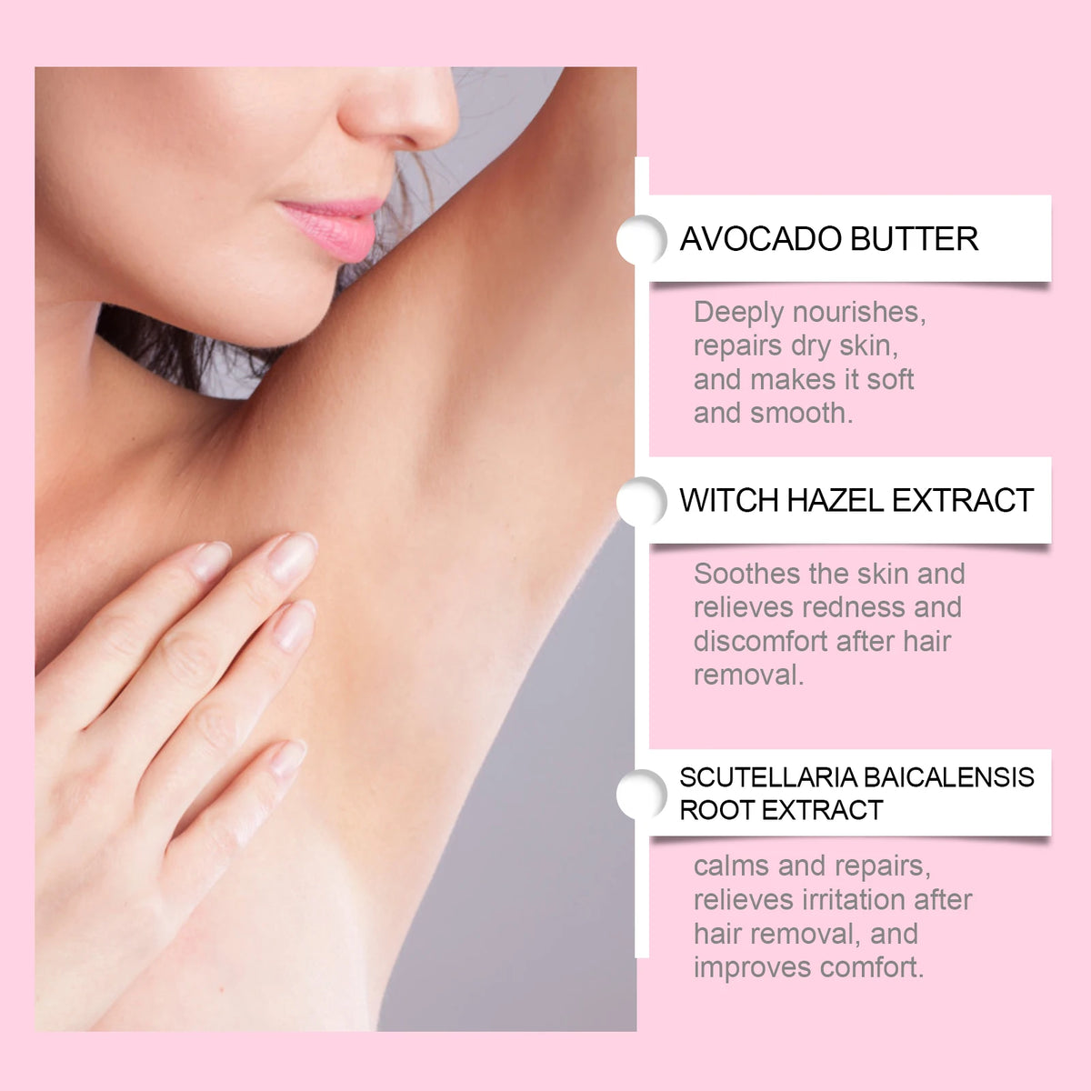 Painless Full Body Hair Removal Cream