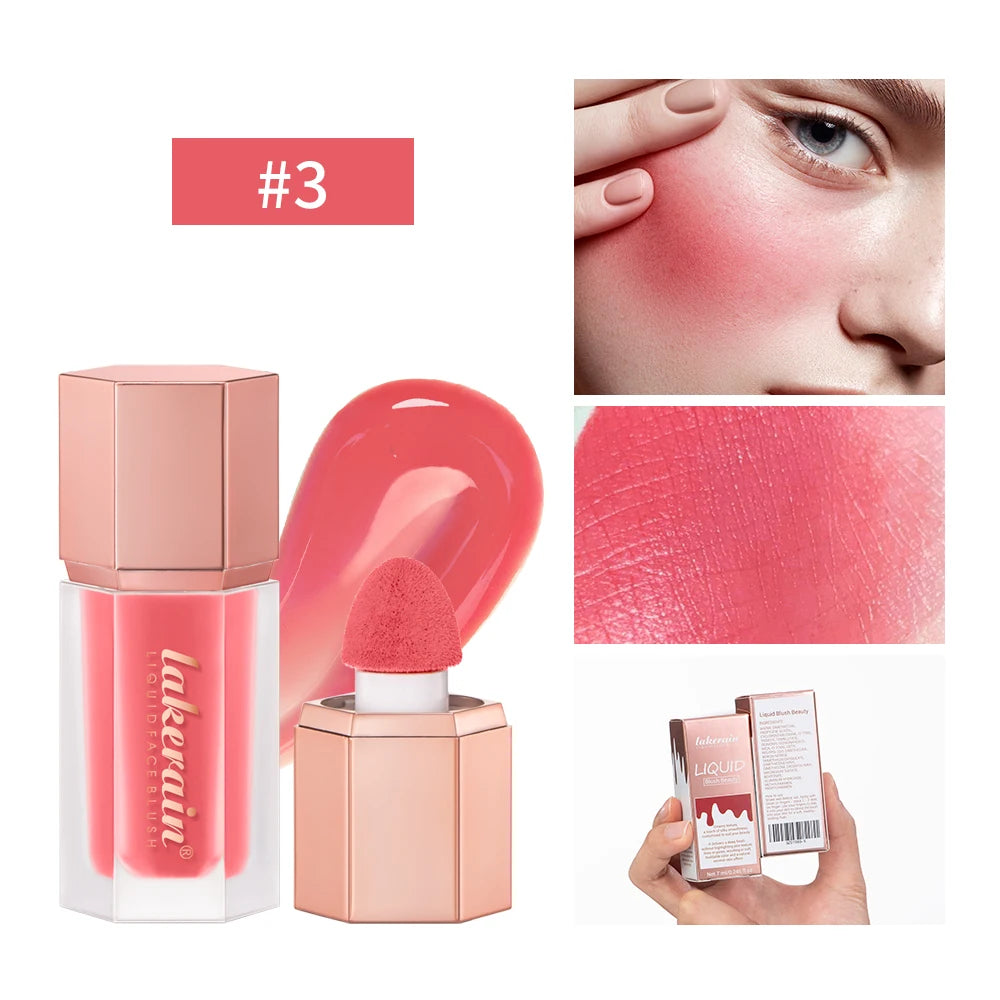 Waterproof Velvet Matte Liquid Face Blush