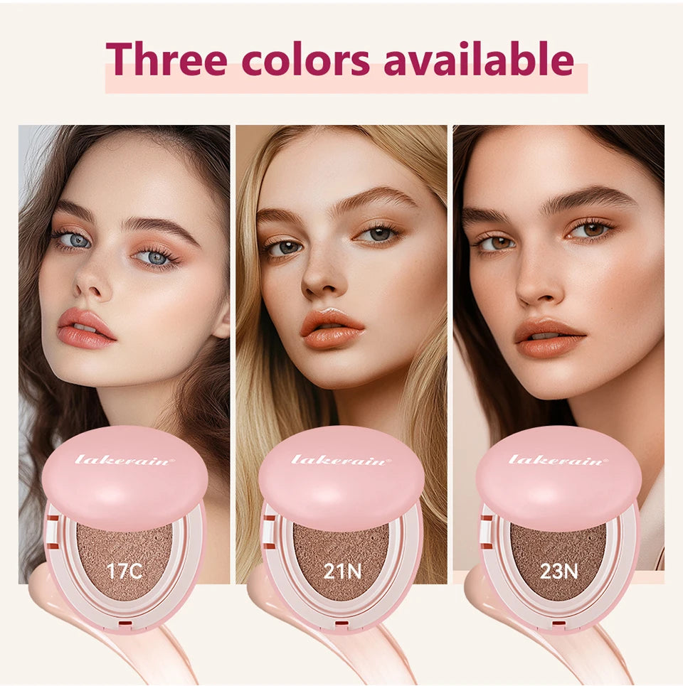Semi-Matte Long-Lasting Cushion Foundation for Flawless Coverage