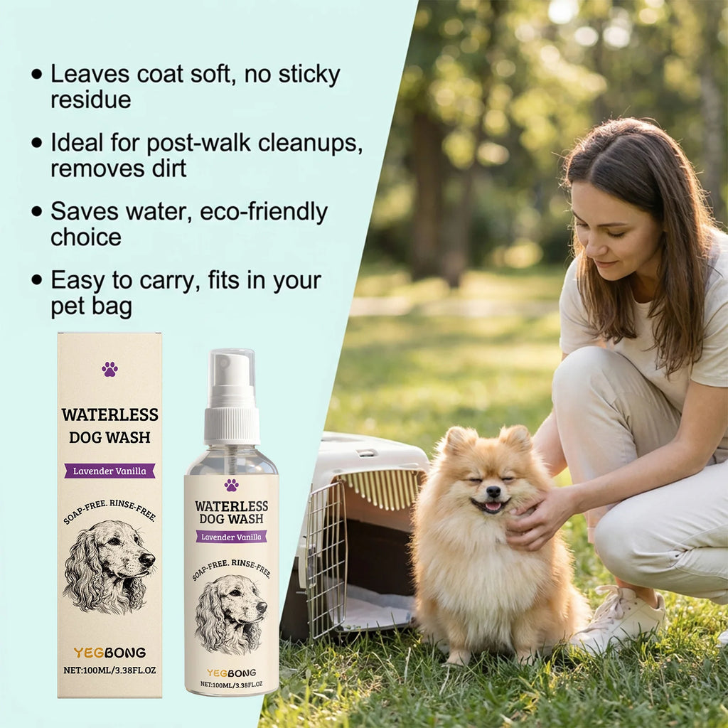 Waterless Pet Shampoo Spray for Dogs