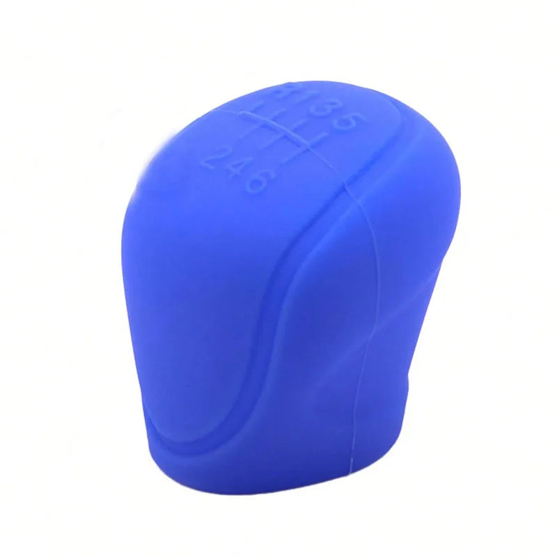 Non-Slip Silicone Car Gear Shift Knob Cover - 15