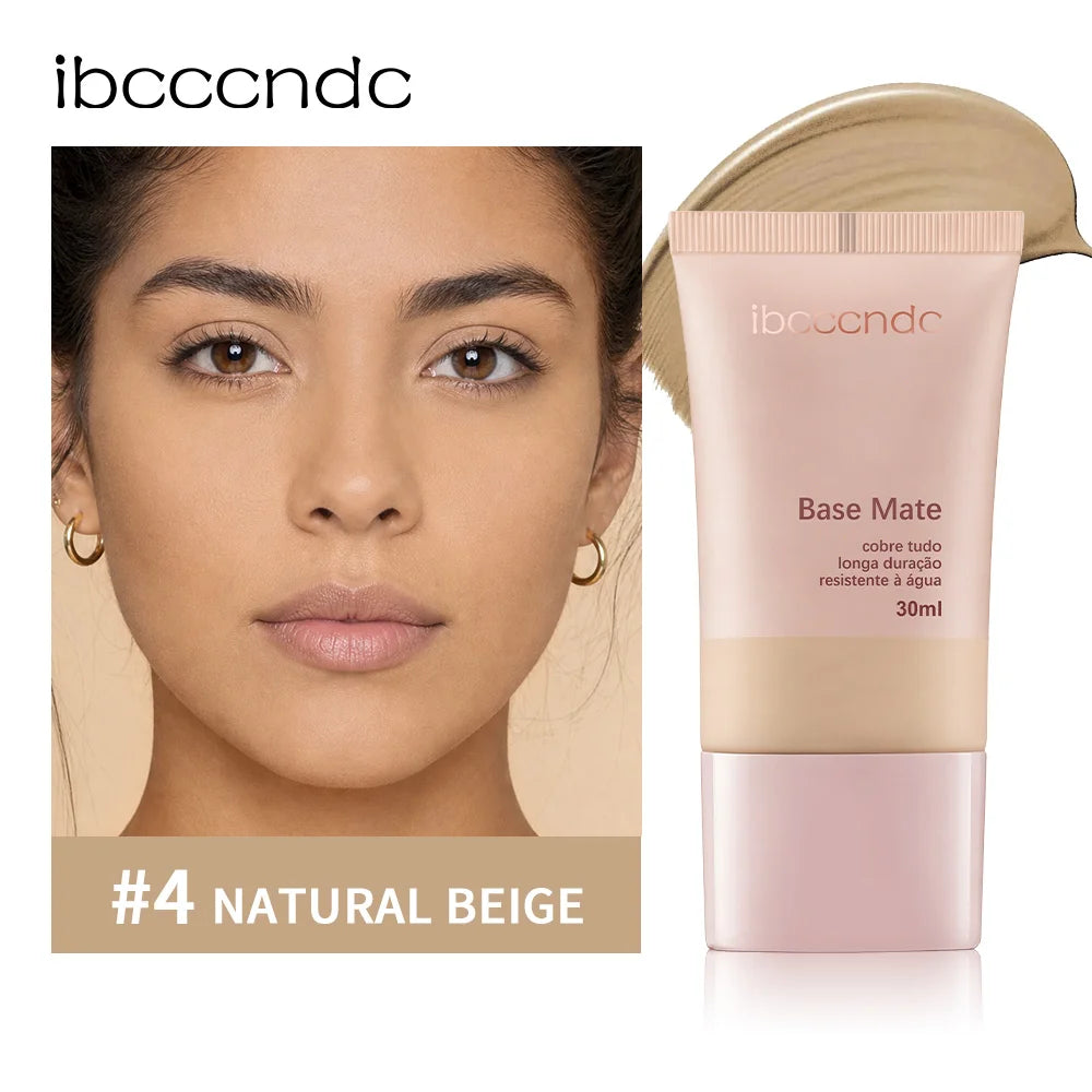 Long-Lasting Waterproof Matte Liquid Foundation