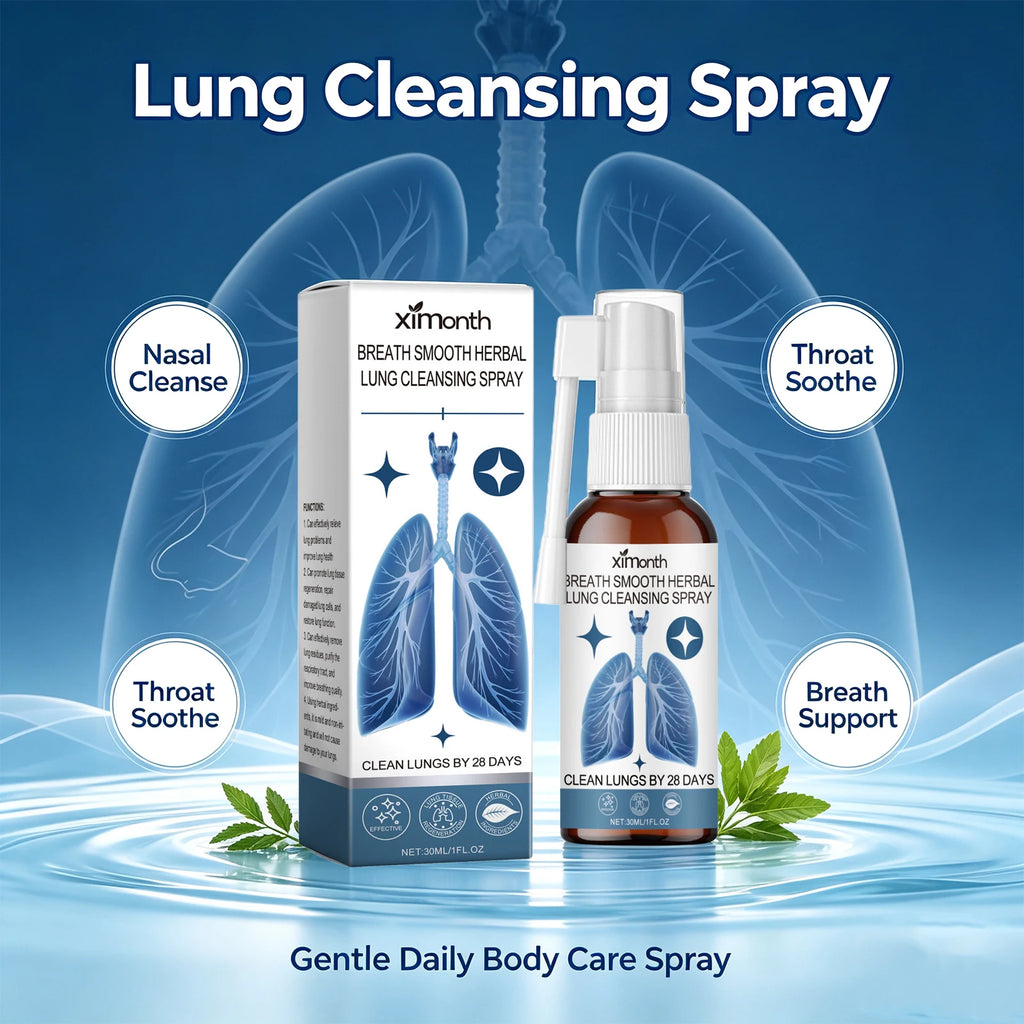 Herbal Nasal and Throat Cleansing Spray