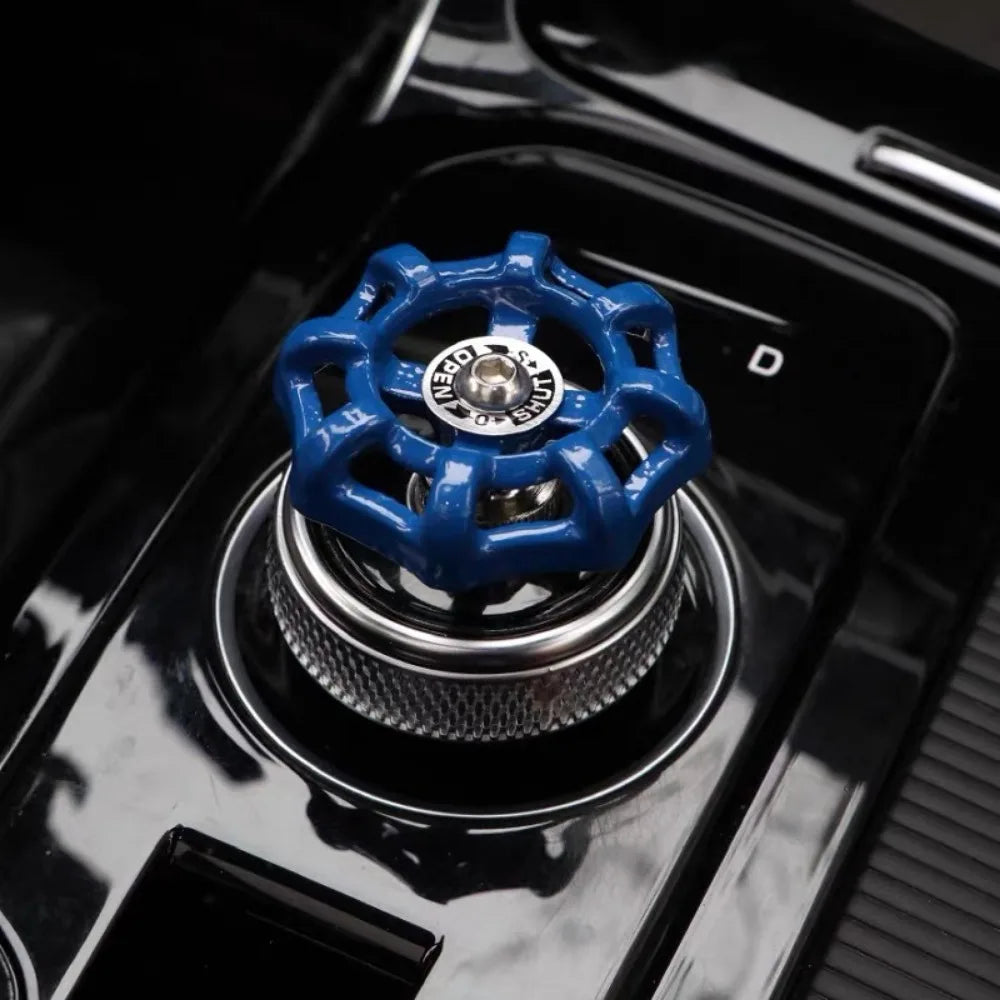 Metal Valve Style Car Interior Decoration Knob
