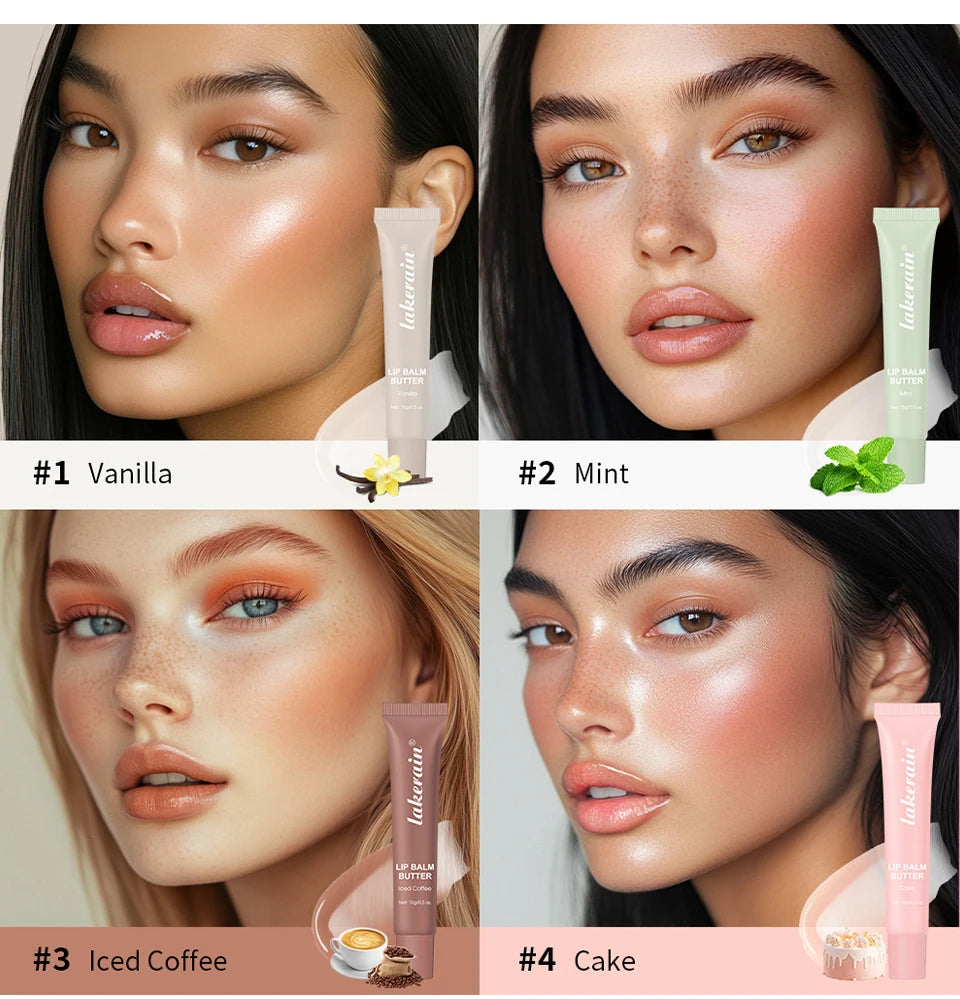 Hydrating Moisturizing Lip Butter Gloss for Dry Cracked Lips