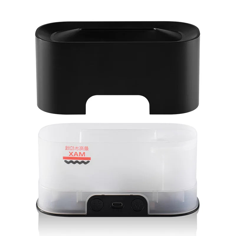 Flame Effect Aromatherapy Essential Oil Humidifier
