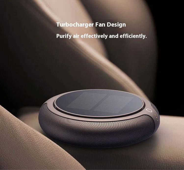 Solar Powered Car Air Purifier and Deodorizer