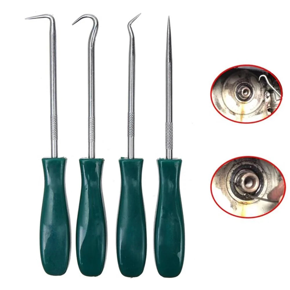 Oil Seal and Gasket Removal Pick and Hook Tool Set - 4