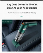 Portable Wireless Handheld Vacuum for Car and Home