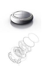 Solar Powered Car Air Purifier and Deodorizer