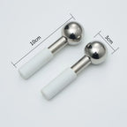 Stainless Steel Cooling Ice Globes for Facial Puffiness and Skincare