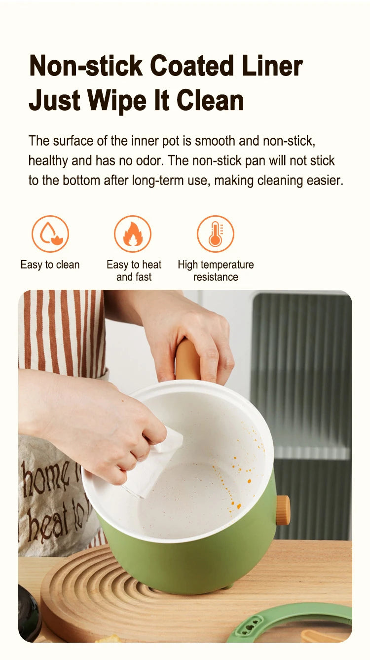Compact Electric Multi-Cooker for Quick Home Meals - 13